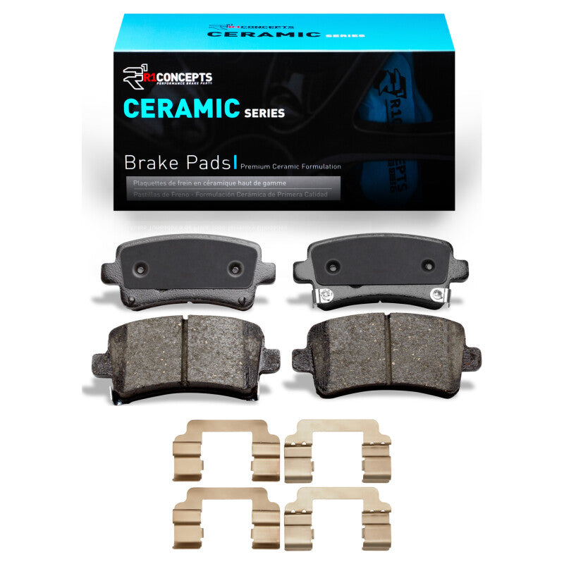R1 Concepts R1 2010-2020 Buick Allure Rear R1 Ceramic Pads & Hardware Kit