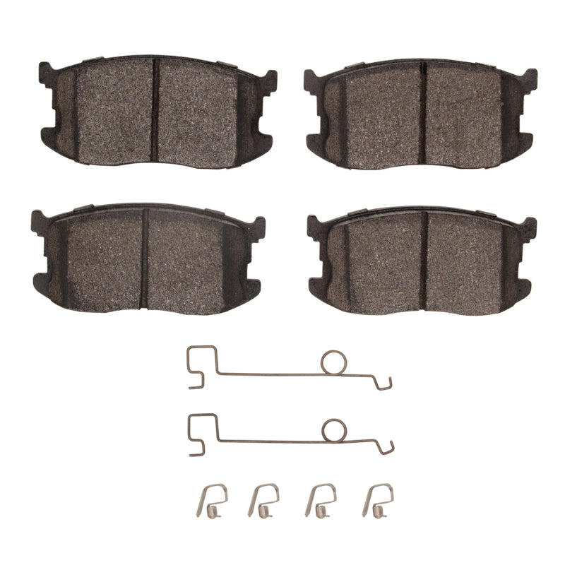 DFC 81-85 Mazda GLC Front 5000 Advanced Semi Metallic Brake Pads and Hardware Kit