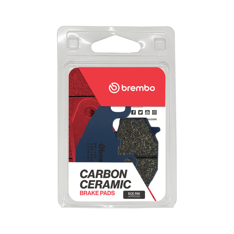 Brembo Powersports Brembo Kawasaki ZX6-R Carbon Ceramic Brake Pads - Rear