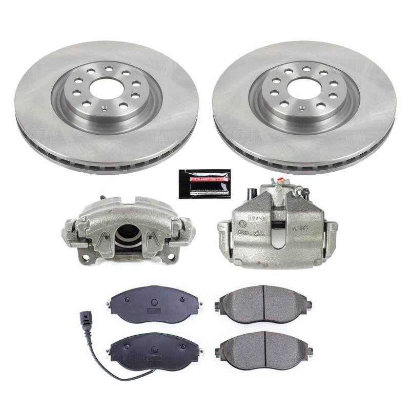 PowerStop Power Stop 19-21 Volkswagen Jetta Front Autospecialty Kit w/Cals