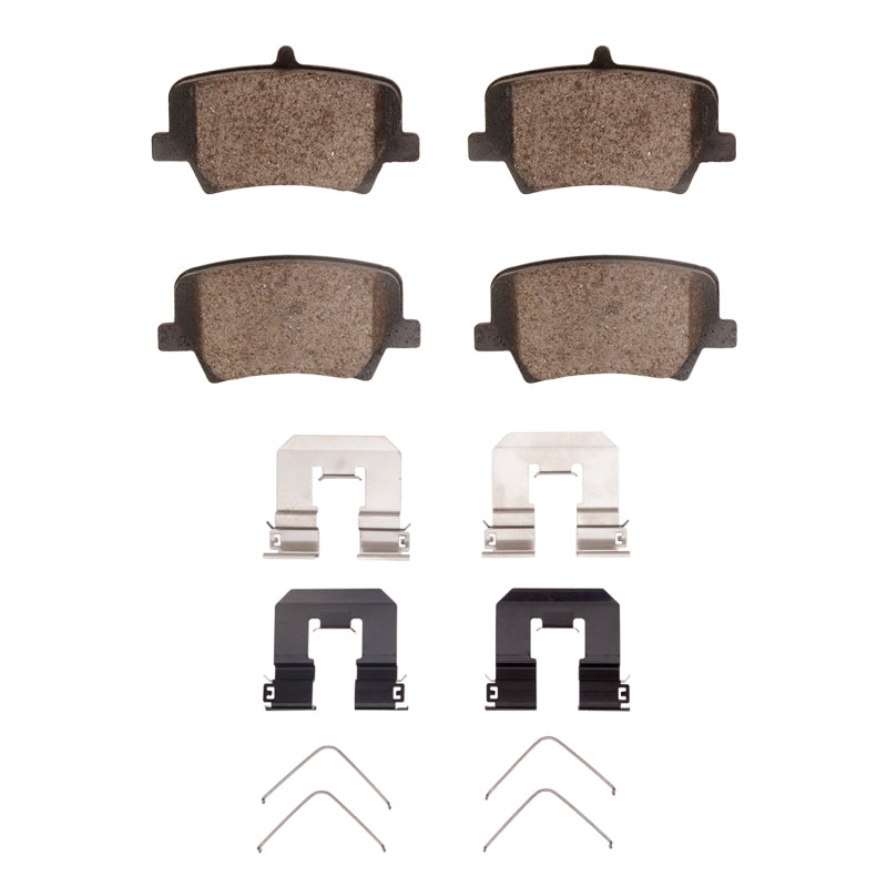 DFC 19-24 Volvo XC40 Rear 5000 Advanced Ceramic Brake Pads and Hardware Kit