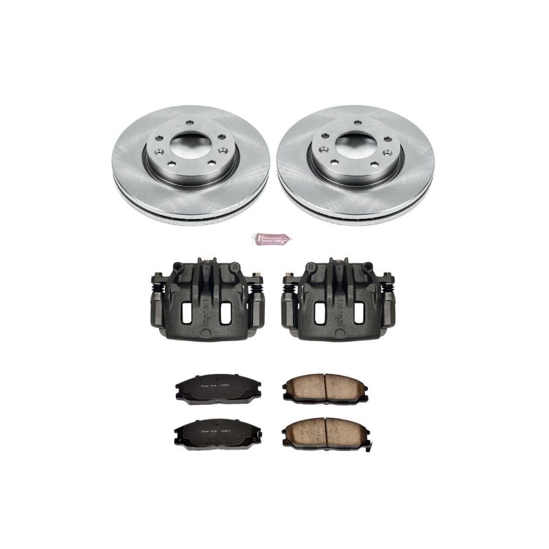 PowerStop Power Stop 02-04 Kia Sedona Front Autospecialty Brake Kit w/Calipers