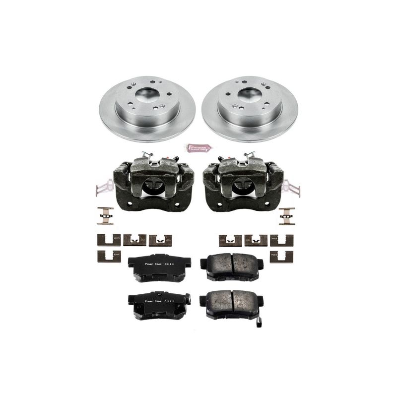 PowerStop Power Stop 97-01 Acura Integra Rear Autospecialty Brake Kit w/Calipers