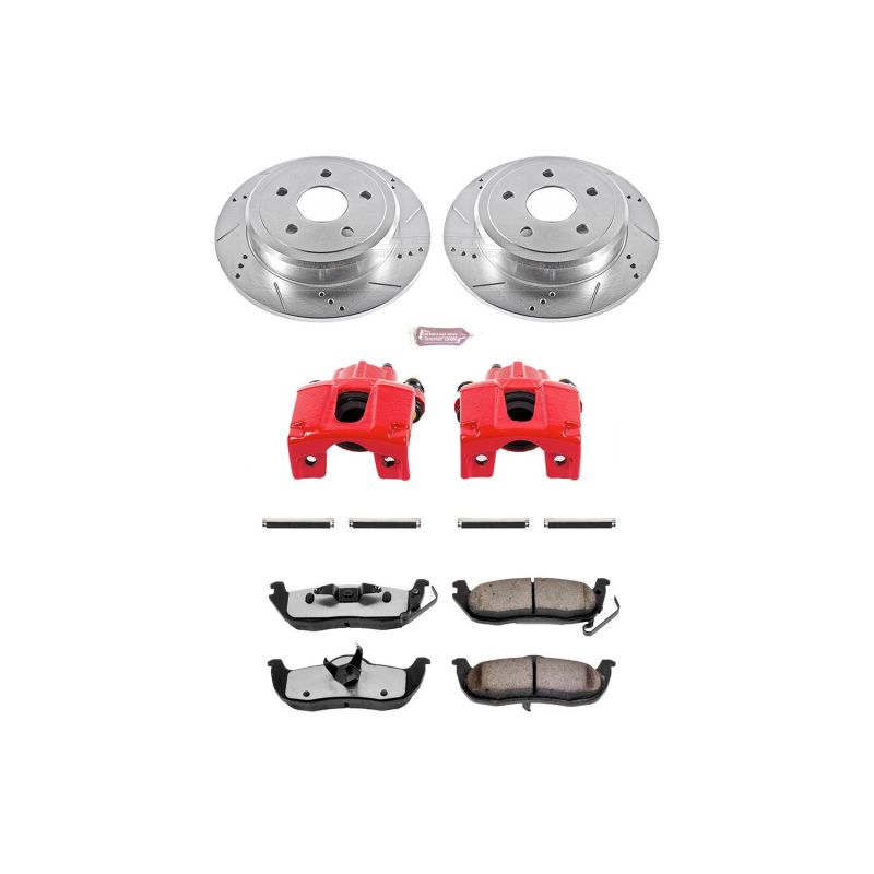PowerStop Power Stop 04-10 Infiniti QX56 Rear Z36 Truck & Tow Brake Kit w/Calipers