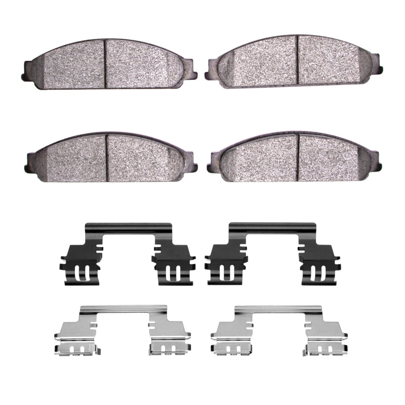 R1 Concepts R1 08-09 Mercury SABLE Front Semi Met Pads & Hardware Kit
