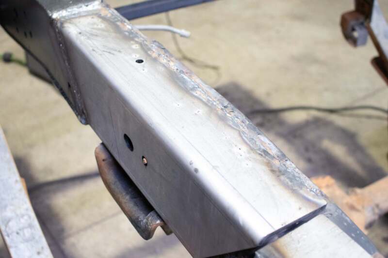 Rustbuster Over Axle Frame Section Left Side