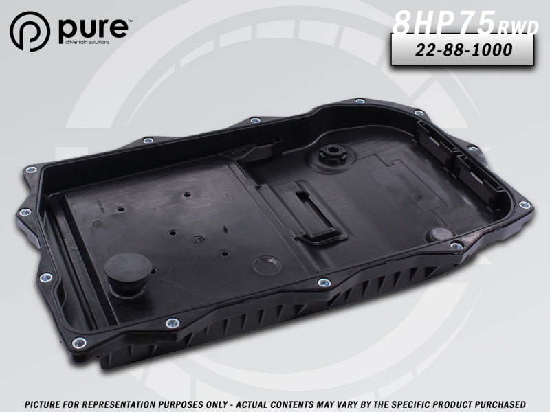Pure Drivetrain Solutions Pure Drivetrain 8HP75 Transmission Pan - RWD
