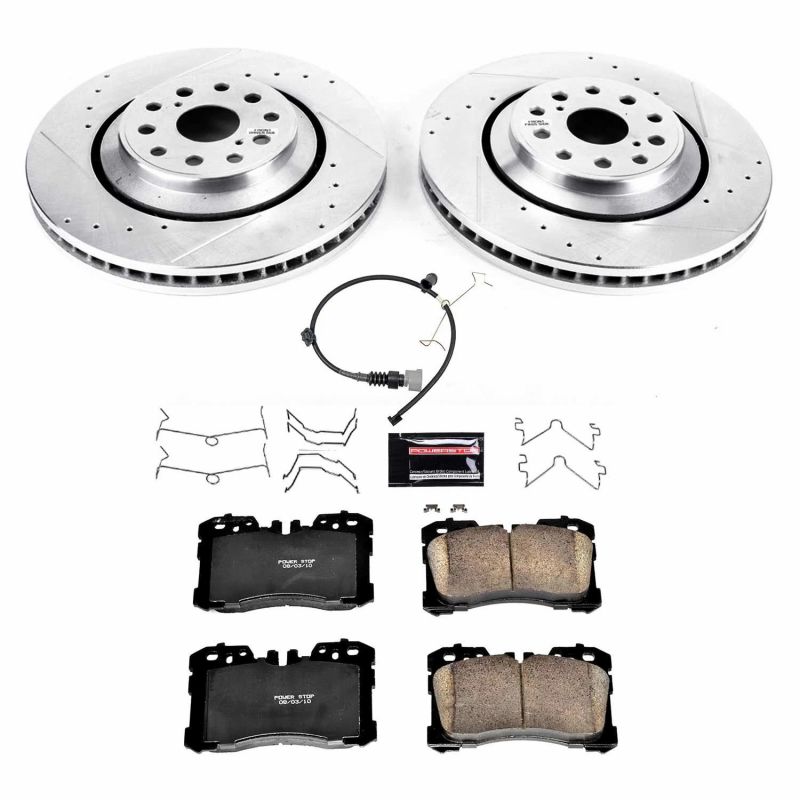 PowerStop Power Stop 18-19 Lexus LS500 Front Z23 Evolution Sport Brake Kit