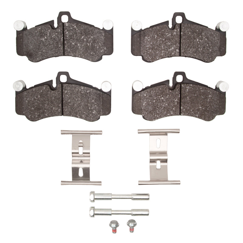DFC 10-11 Porsche 911 Front 5000 Advanced Low Metallic Brake Pads and Hardware Kit