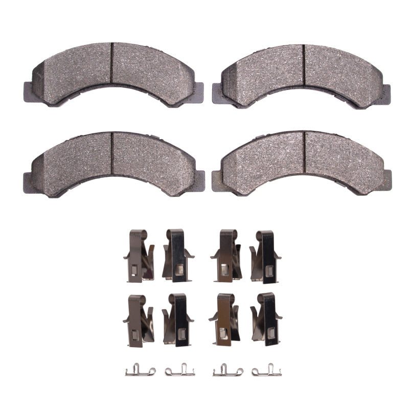 DFC 98-24 Chevrolet W3500 Gas Engine Front/Rear 4000 HybriDynamic Brake Pads and Hardware Kit