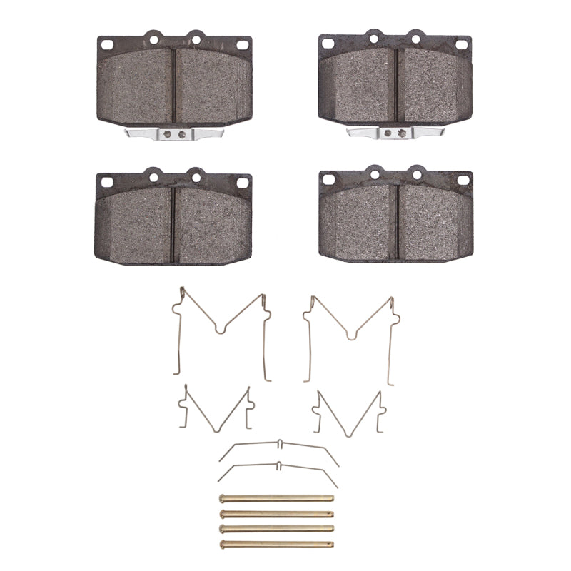 R1 Concepts R1 86-91 Mazda RX-7 Front Ceramic Pads & Hardware Kit