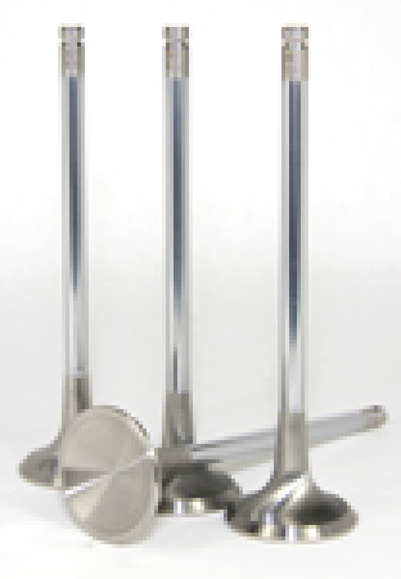 GSC Power Division GSC P-D 4B11T 23-8N Chrome Polished Exhaust Valve - 30mm Head (+1mm) - SET 8