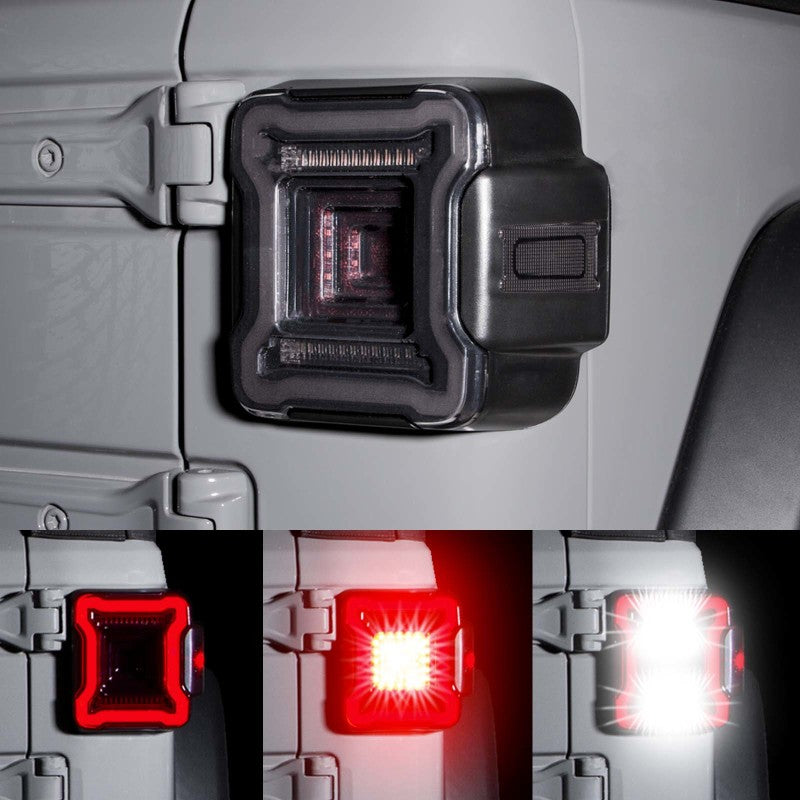 XKGLOW XK Glow Jeep JL LED Taillight w/ Smoked Lens