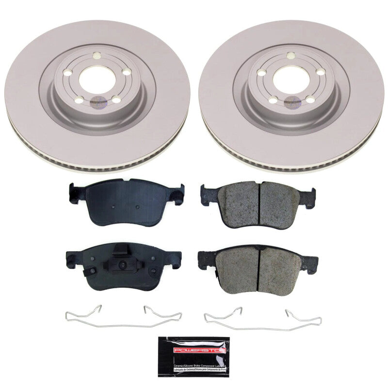 PowerStop Power Stop 2023 Ford Bronco Sport Front Z17 Coated Brake Kit