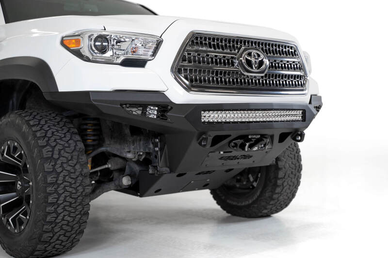 Addictive Desert Designs 16-19 Toyota Tacoma Stealth Fighter Front Bumper w/ Winch Mount