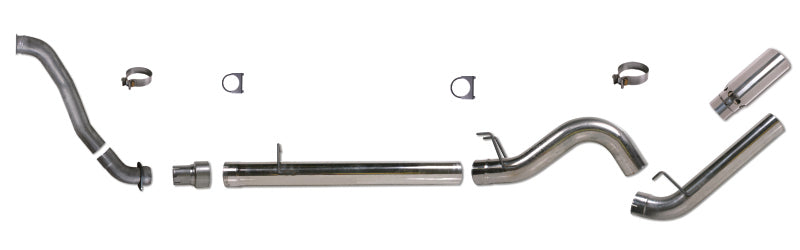 Diamond Eye Performance Diamond Eye KIT 5in DPF-BACK w/ DP Single AL 08-10 Ford 6.4L Powerstroke F250/F350