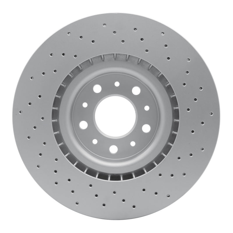 DFC 05-06 Ford GT Rear Drilled GeoSPEC Coated Rotor