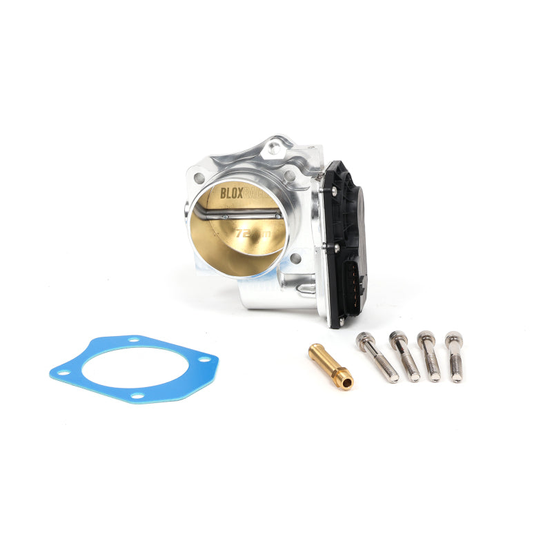 BLOX Racing 06-11 Honda Civic Si DBW 72mm Billet Throttle Body - Silver