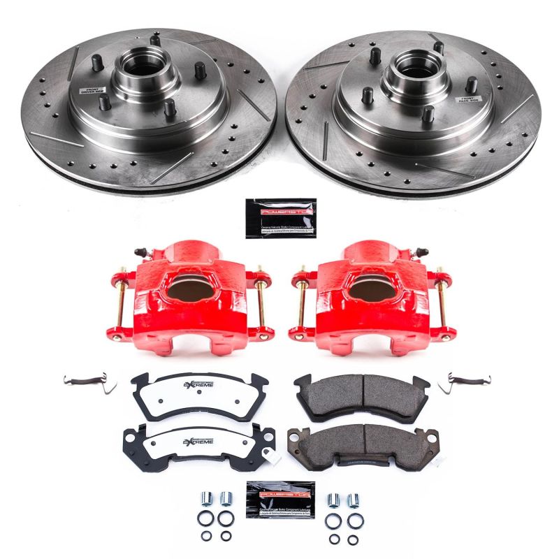 PowerStop Power Stop 94-96 Chevrolet Impala Front Z26 Street Kit w/Cals