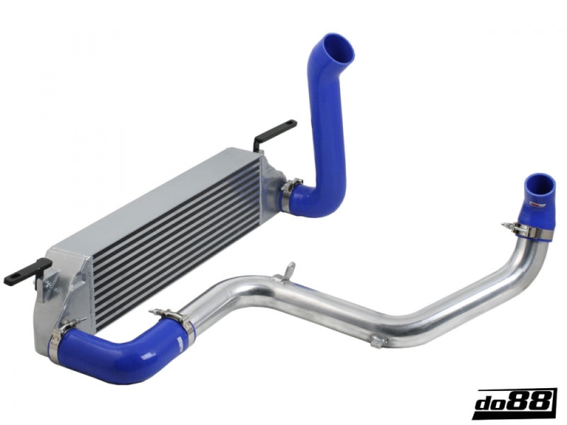 do88 06-13 Volvo C30/C70 Turbo/04-12 Volvo S40/V50 Turbo BigPack Intercooler Kit w/Red Hoses
