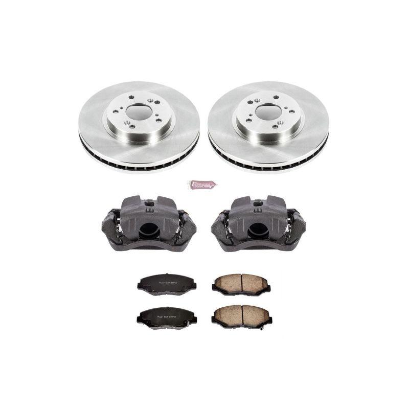 PowerStop Power Stop 03-08 Honda Pilot Front Autospecialty Brake Kit w/Calipers
