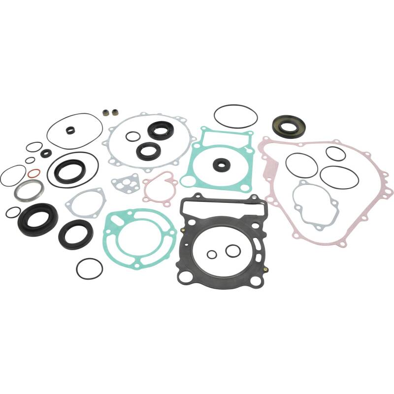 Vertex Pistons Vertex Gaskets 18-23 Yamaha Kodiak 450 4WD Complete Gasket Kit w/ Oil Seals