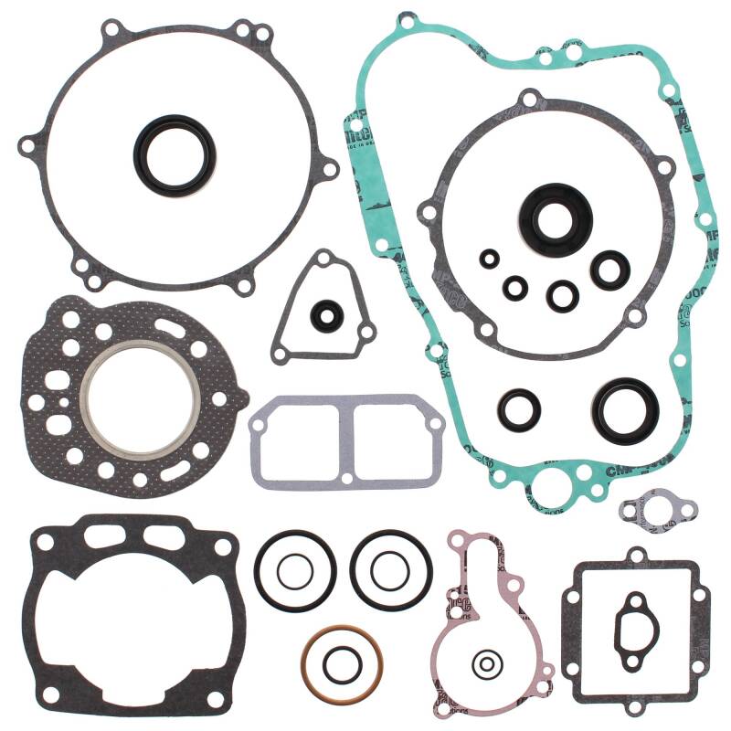 Vertex Pistons Vertex Gaskets 1988 Kawasaki KX125 Complete Gasket Kit w/ Oil Seals