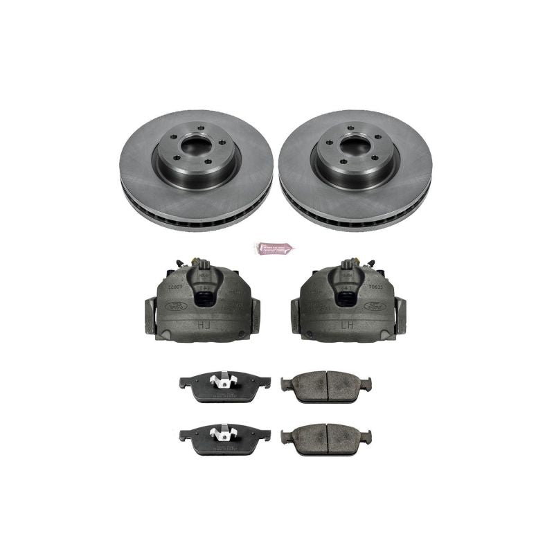 PowerStop Power Stop 13-14 Ford Focus Front Autospecialty Kit w/Cals