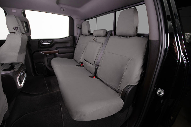 Covercraft 22-24 Ford Maverick Polycotton SeatSaver Custom Second Row Seat Covers - Misty Grey