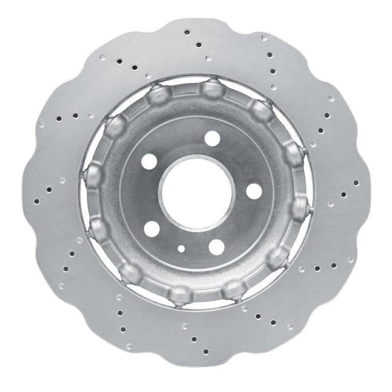 DFC 13-14 Audi RS5 Rear Drilled Hi-Carbon Alloy Geomet Coated Rotor