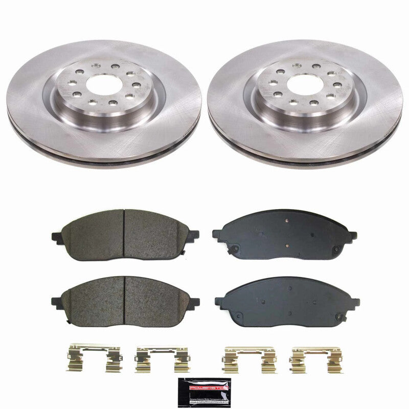 PowerStop Power Stop 22-24 Jeep Grand Cherokee (Brake Code BR8) Front Autospecialty Brake Kit