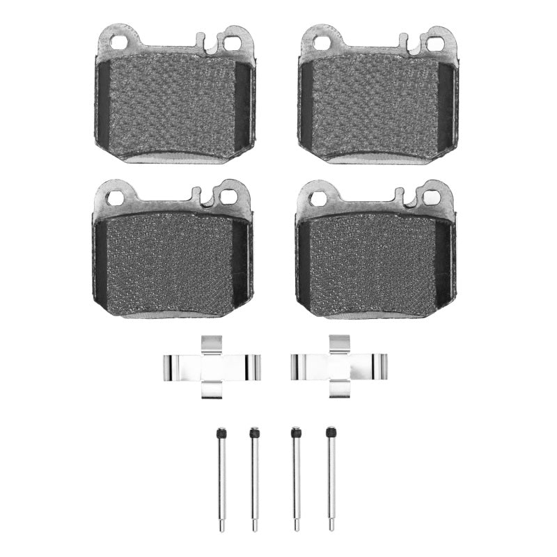R1 Concepts R1 00-05 Mercedes-Benz Ml430 Rear Euro Ceramic Brake Pads and Hardware Kit
