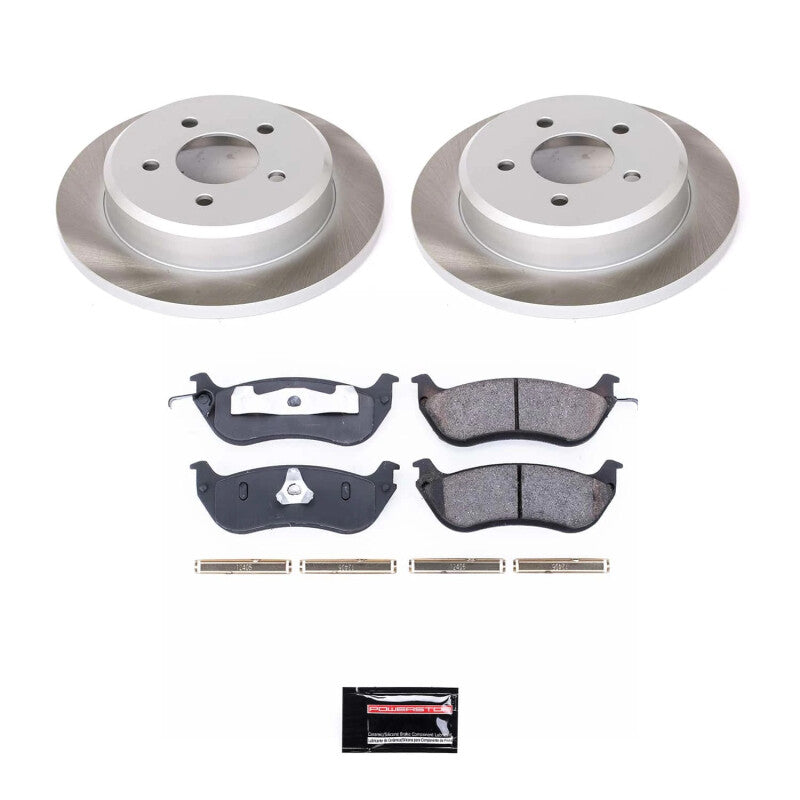 PowerStop Power Stop 96-02 Mercury Grand Marquis Rear Semi-Coated Rotor Kit