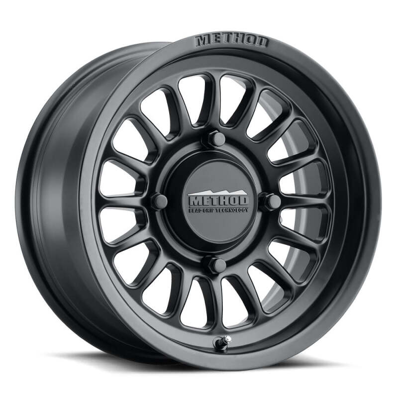 Method Wheels Method MR411 Bead Grip 15x7 / 5+2/38mm Offset / 5x4.5 / 72 CB Matte Black Wheel