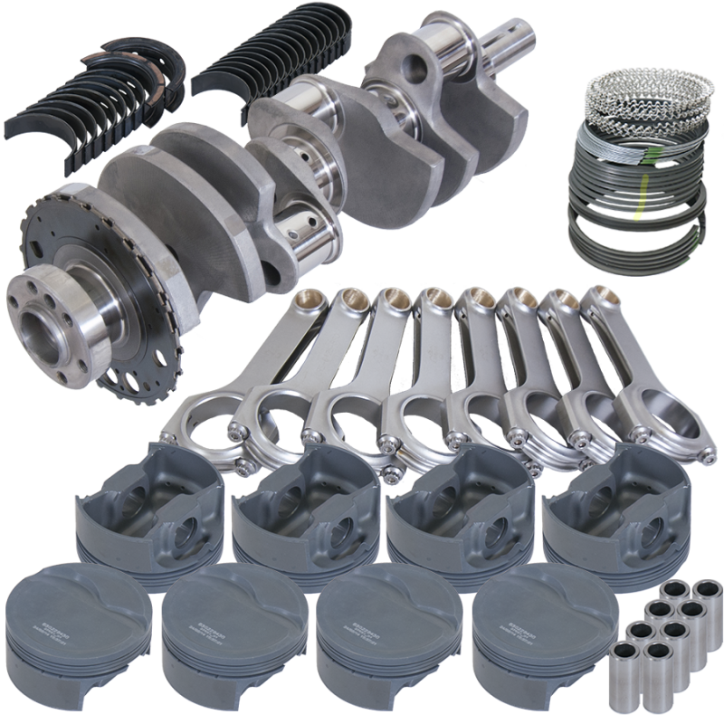 Eagle Chevy LS2 4.000in Crank 24 Tth Reluctor 6.125in H-Beam -14cc 4.000in Pistons Rotating Assembly