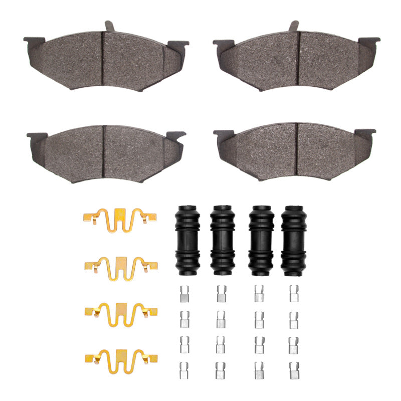 DFC 820090 Chrysler Daytona Front 4000 HybriDynamic Brake Pads and Hardware Kit