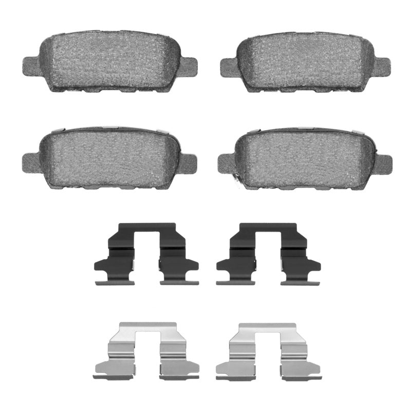 R1 Concepts R1 02-25 Renault Safrane (Mexico) Rear Euro Ceramic Brake Pads and Hardware Kit