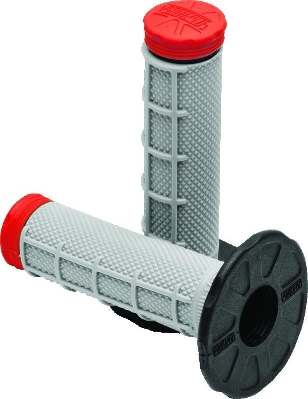 ProTaper Tri Density MX 1/2 Waffle Grips - Red