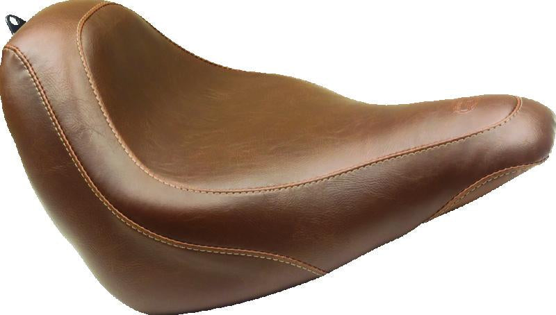 Mustang Motorcycle Mustang 18-21 Harley Street Bob Wide Tripper Solo Seat - Brown