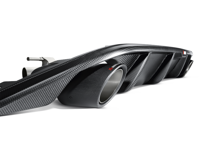 Akrapovic Akrapovic 13-17 Volkswagen Golf GTI (VII) Rear Carbon Fiber Diffuser - Matte