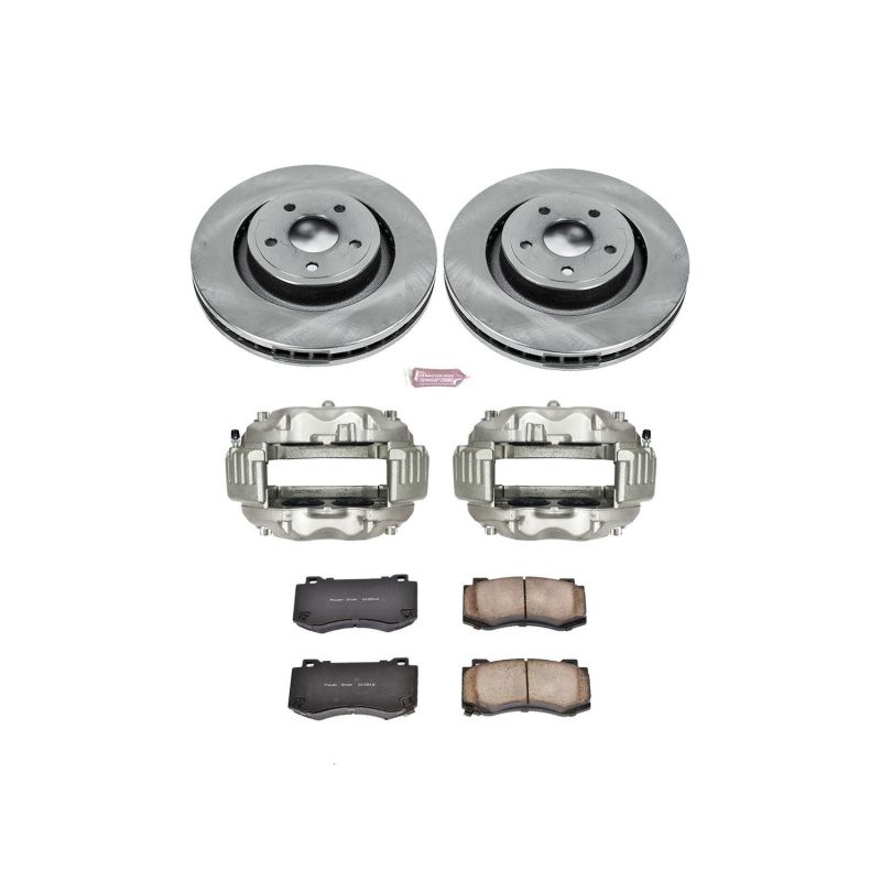 PowerStop Power Stop 06-10 Jeep Grand Cherokee Front Autospecialty Kit w/Cals