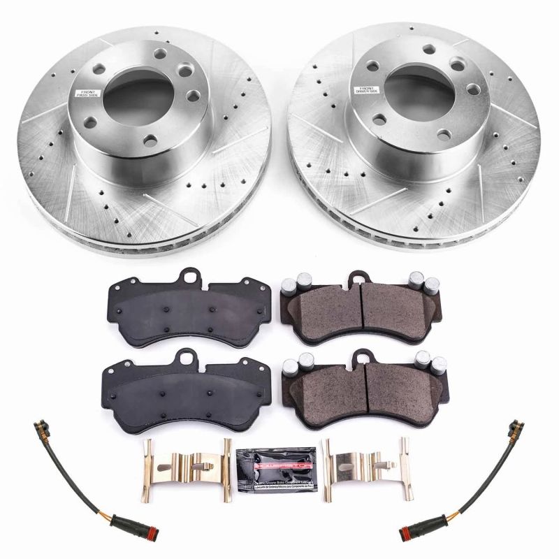 PowerStop Power Stop 17-18 Mercedes-Benz G550 4x4 Front Z23 Evolution Sport Brake Kit