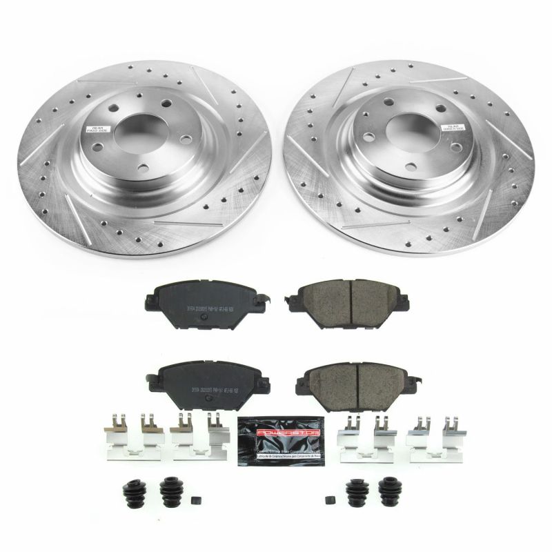 PowerStop Power Stop 16-19 Mazda CX-9 Rear Z23 Evolution Sport Brake Kit