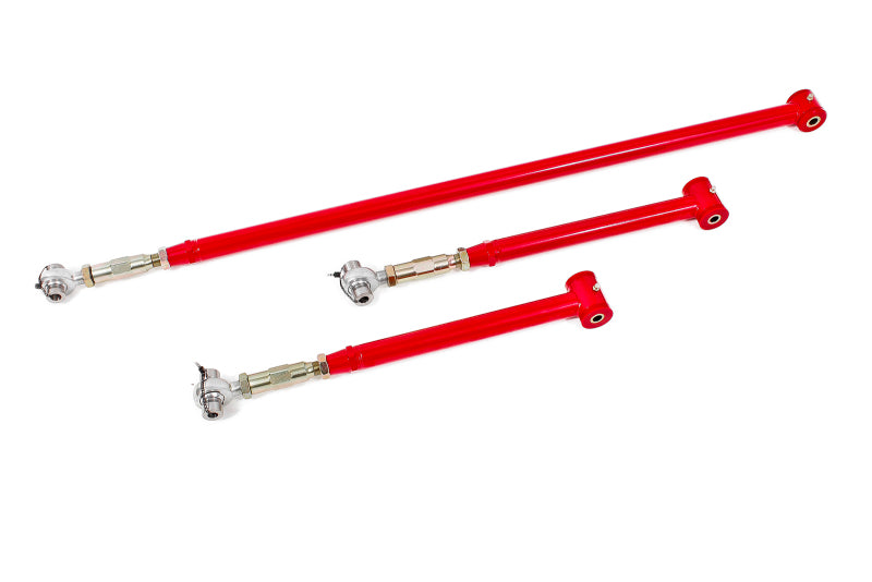 BMR Suspension BMR 82-02 3rd Gen F-Body On-Car Adj. Rear Suspension Kit Poly/Rod End - Red