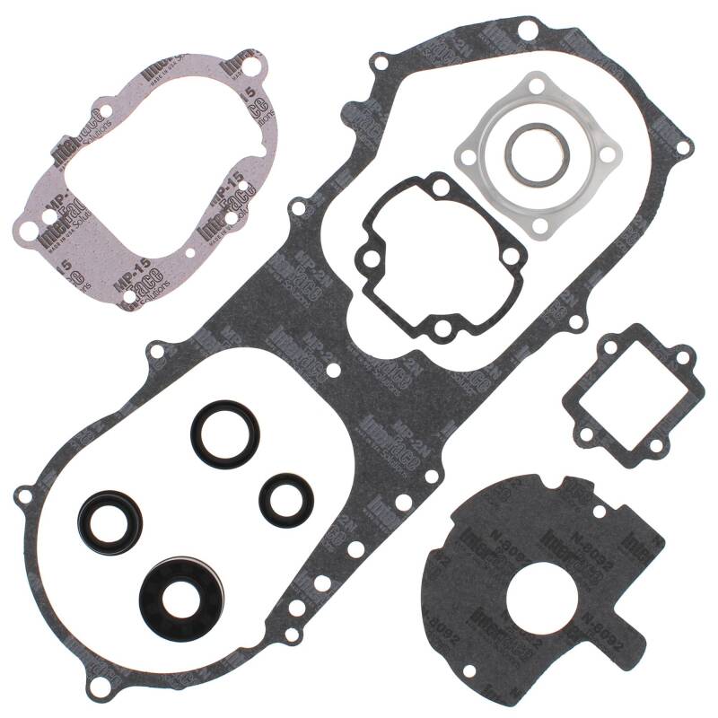 Vertex Pistons Vertex Gaskets 03-04 Polaris Predator 90 Complete Gasket Kit w/ Oil Seals