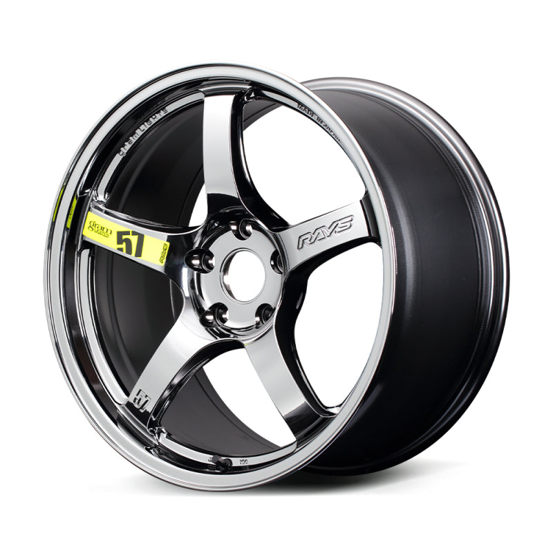 Gram Lights 57CR Limited 18x9.5 +38 5x114.3 Black Metal Coat Wheel