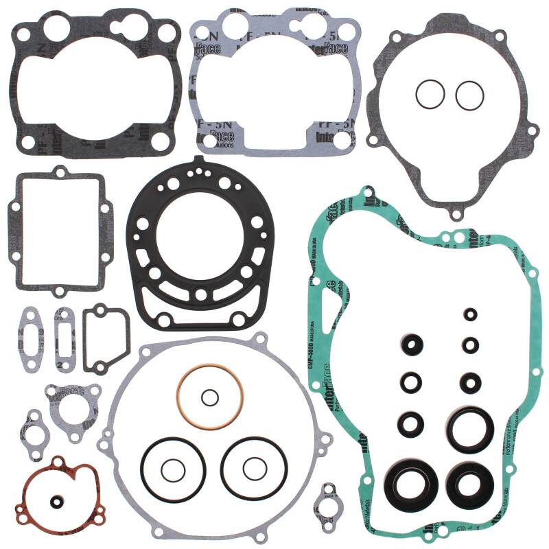 Vertex Pistons Vertex Gaskets 1992 Kawasaki KX250 Complete Gasket Kit w/ Oil Seals