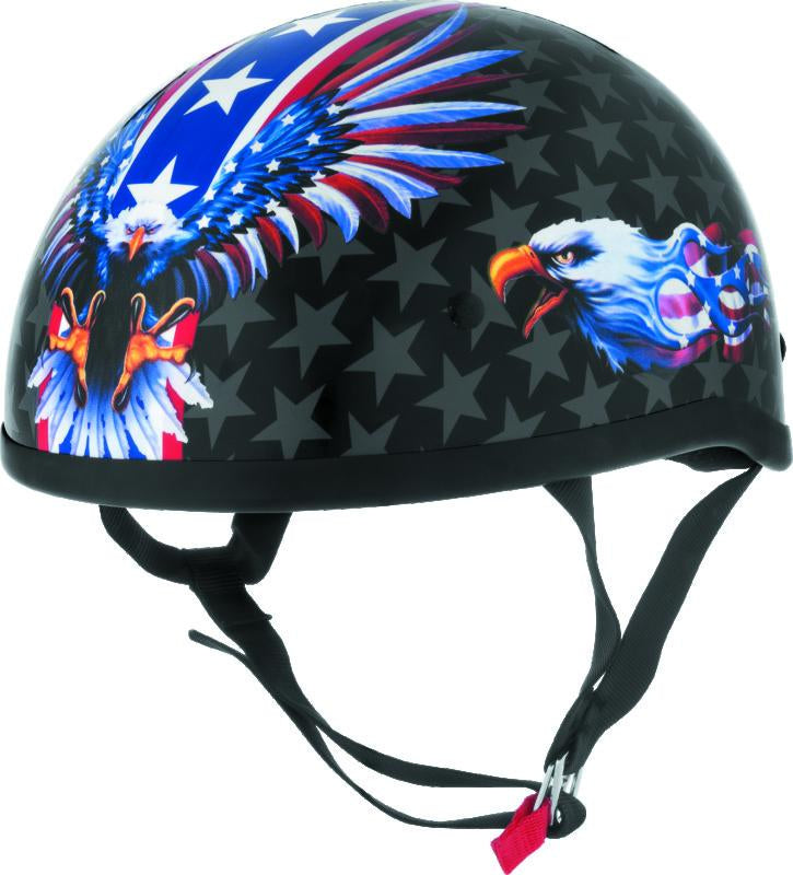 Bikers Choice Skid Lids Flame Eagle Original Helmet - 2XL