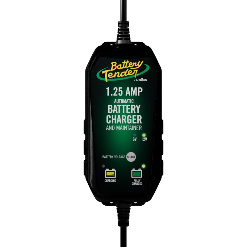 Battery Tender 6V/12V 1.25A Selectable Battery Charger