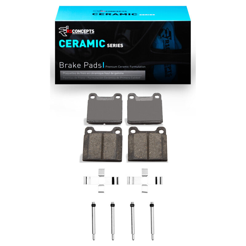 R1 Concepts R1 1961-1991 Mercedes-Benz 220 Front/Rear R1 Ceramic Pads & Hardware Kit